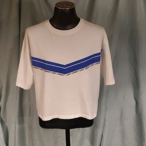 Urban outfitters cropped screen tee